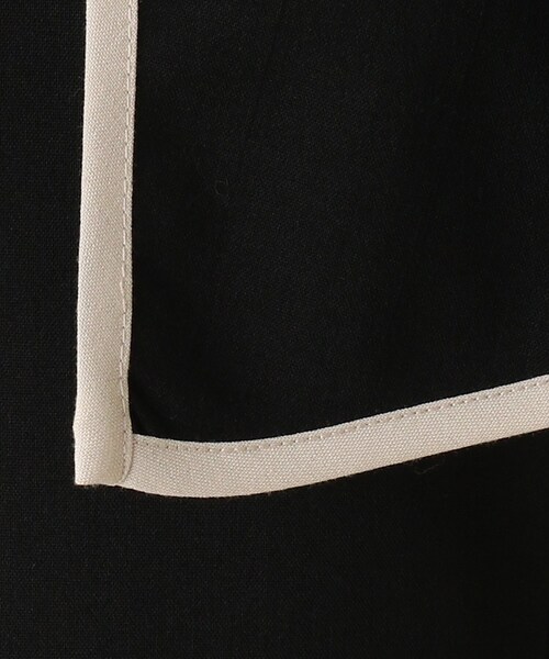 OPAQUE.CLIP（オペークドットクリップ）の「◆配色フリルカラーワンピース（ワンピース・レディース・サックスブルー系4/レンガ/ブラック系4・36/38）」の5枚目の写真