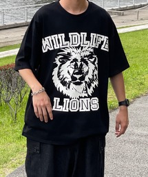 カレッジロゴライオンTシャツ