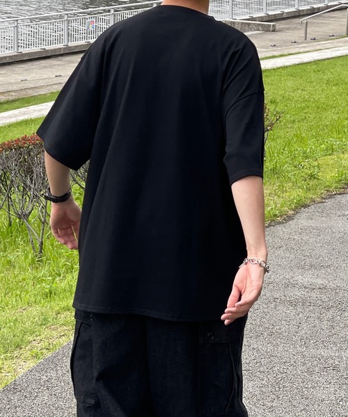kutir(クティール)の「カレッジロゴライオンTシャツ(Tシャツ/カットソー・メンズ・ブラック/オフホワイト/グリーン・MEDIUM/LARGE)」の20枚目の写真