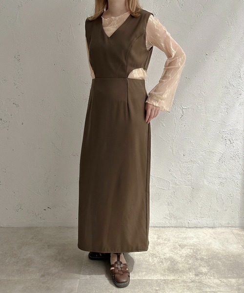 apres jour clair（アプレジュールクレア）の「【apres jour clair】レーストップス【ZOZOTOWN限定アイテム】（Tシャツ/カットソー・レディース・アイボリー/ベージュ・フリー/X-LARGE）」の14枚目の写真