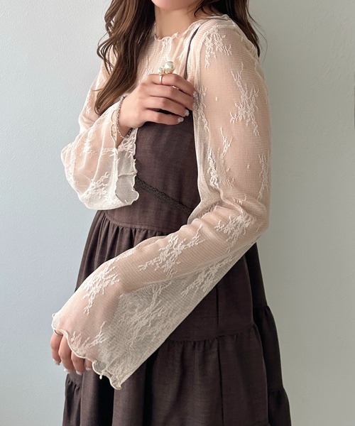 apres jour clair】レーストップス【ZOZOTOWN限定アイテム】（Tシャツ