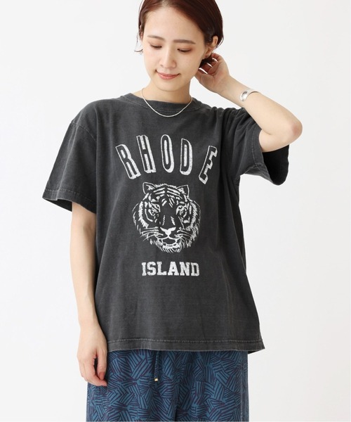 GOOD ROCK SPEED(グッドロックスピード)の「≪追加2≫【GOOD ROCK SPEED/グッドロックスピード】TIGERプリントTEE(Tシャツ/カットソー・レディース・アイボリー/ブラック系その他・SMALL)」の6枚目の写真