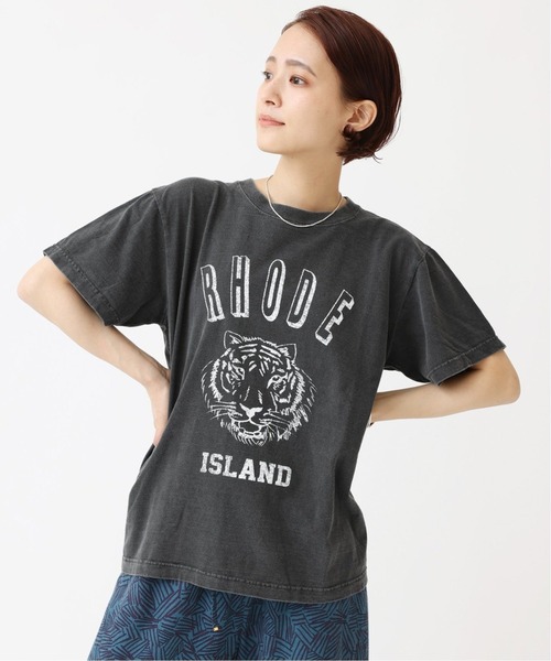 GOOD ROCK SPEED(グッドロックスピード)の「≪追加2≫【GOOD ROCK SPEED/グッドロックスピード】TIGERプリントTEE(Tシャツ/カットソー・レディース・アイボリー/ブラック系その他・SMALL)」の7枚目の写真