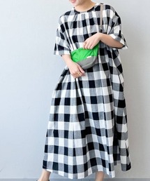 シングルガーゼ2WAYシャツワンピース