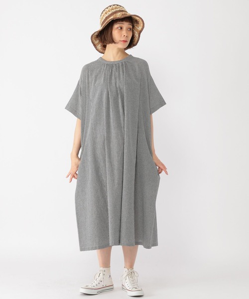 studio CLIP(スタディオクリップ)の「シングルガーゼ2WAYシャツワンピース(ワンピース・レディース・その他1/その他2/その他3/その他4・FREE)」の13枚目の写真