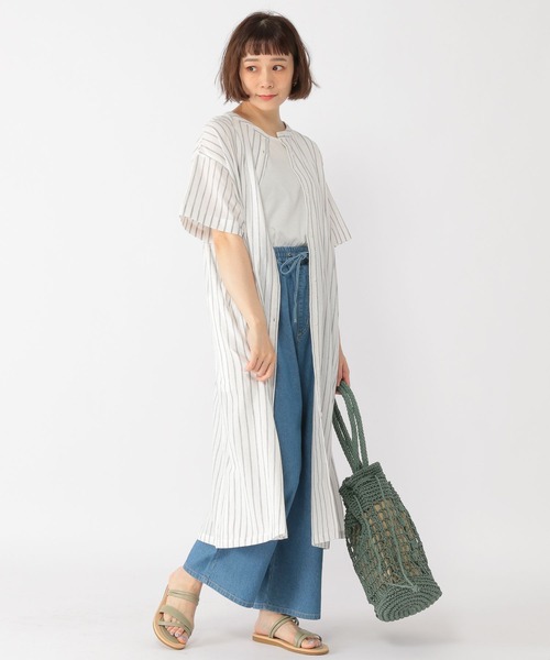 studio CLIP(スタディオクリップ)の「シングルガーゼ2WAYシャツワンピース(ワンピース・レディース・その他1/その他2/その他3/その他4・FREE)」の16枚目の写真