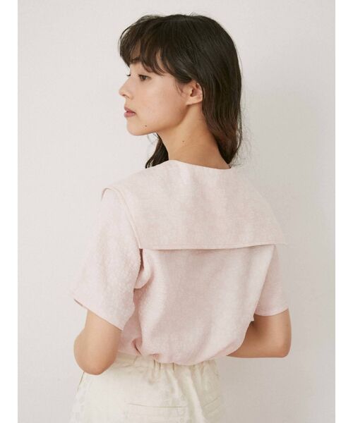 merry jenny（メリージェニー）の「flowerリボンブラウス（シャツ/ブラウス・レディース・アイボリー/ブラック/ピンク・FREE）」の18枚目の写真