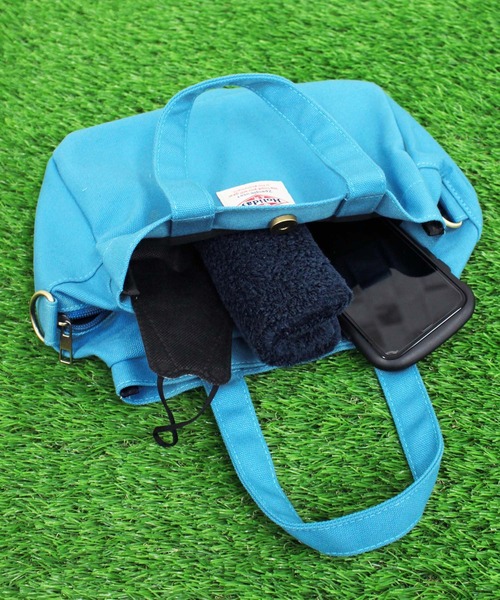 TopIsm（トップイズム）の「2WAY キャンバス ゴルフミニカートバッグ（ゴルフグッズ・メンズ・ブルー/モカ/ネイビー/アイボリー/イエロー/ブラック/カーキ/パープル/グレー/スミクロ/ネイビー系1/グリーン/グリーン系1・FREE）」の17枚目の写真