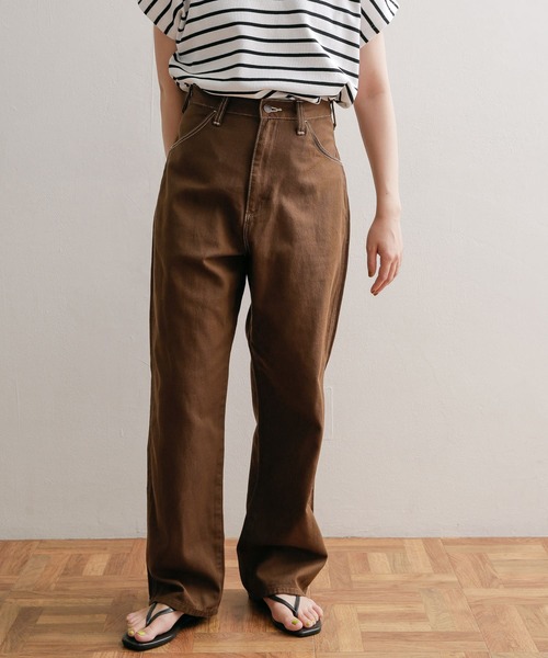 URBAN RESEARCH DOORS(アーバンリサーチドアーズ)の「『別注』Wrangler×DOORS ペインターパンツ(その他パンツ・レディース・ブラウン・SMALL/X-SMALL)」の8枚目の写真