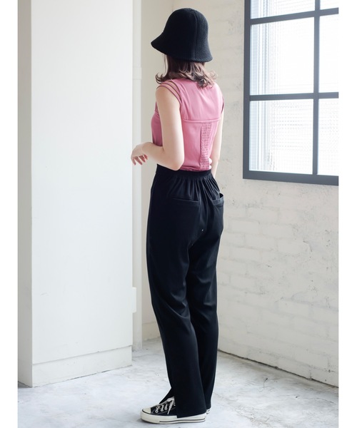 JUMELLE(ジュメロ)の「リブタンクトップ(タンクトップ・レディース・アイボリー/ピンク/ブラック・FREE)」の20枚目の写真