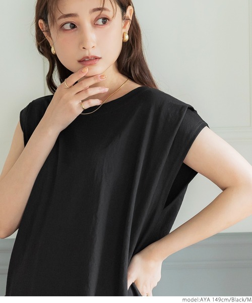 coca（coca）（コカ）の「接触冷感タックブラウス（シャツ/ブラウス・レディース・ブラック/ブラウン・M/L）」の5枚目の写真