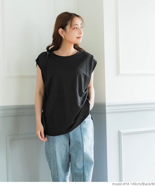 coca（coca）（コカ）の「接触冷感タックブラウス（シャツ/ブラウス・レディース・ブラック/ブラウン・M/L）」の8枚目の写真