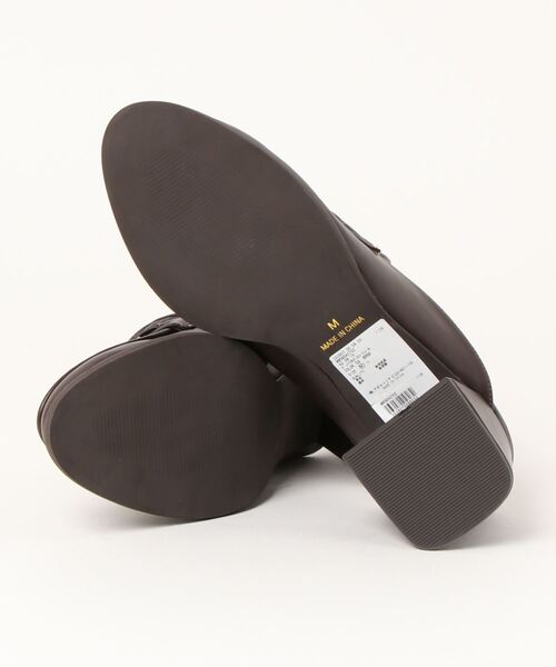 mysty woman(ミスティウーマン)の「ビットヒールミュール 353607(サンダル・レディース・ブラック/ブラウン・MEDIUM/LARGE)」の3枚目の写真