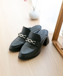 mysty woman | ビットヒールミュール 353607(サンダル)