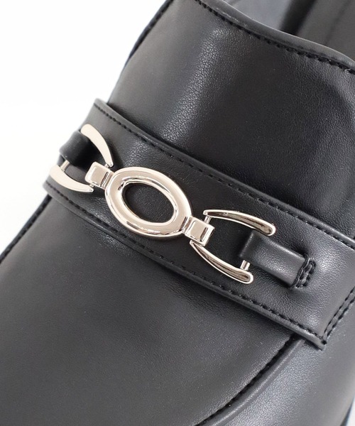 mysty woman(ミスティウーマン)の「ビットヒールミュール 353607(サンダル・レディース・ブラック/ブラウン・MEDIUM/LARGE)」の13枚目の写真