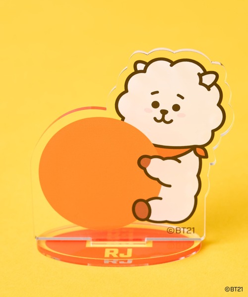 BT21(ビーティーイシビル)の「【BT21】アクリルメモスタンド(その他雑貨・レディース・パープル/ピンク/イエロー/オレンジ/ブルー/グリーン/ミント・FREE)」の7枚目の写真