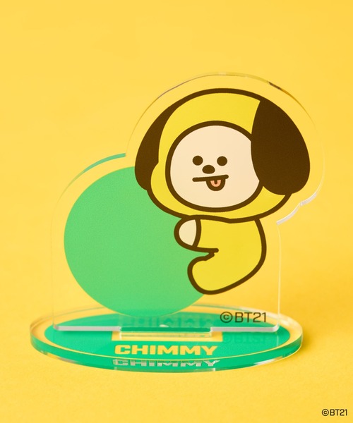 BT21(ビーティーイシビル)の「【BT21】アクリルメモスタンド(その他雑貨・レディース・パープル/ピンク/イエロー/オレンジ/ブルー/グリーン/ミント・FREE)」の2枚目の写真