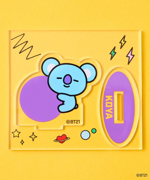 BT21(ビーティーイシビル)の「【BT21】アクリルメモスタンド(その他雑貨・レディース・パープル/ピンク/イエロー/オレンジ/ブルー/グリーン/ミント・FREE)」の21枚目の写真