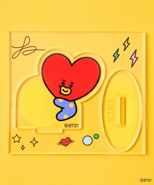 BT21(ビーティーイシビル)の「【BT21】アクリルメモスタンド(その他雑貨・レディース・パープル/ピンク/イエロー/オレンジ/ブルー/グリーン/ミント・FREE)」の18枚目の写真