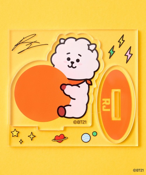 BT21(ビーティーイシビル)の「【BT21】アクリルメモスタンド(その他雑貨・レディース・パープル/ピンク/イエロー/オレンジ/ブルー/グリーン/ミント・FREE)」の12枚目の写真