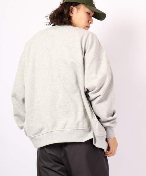 SUGGESTION(サジェッション)の「SUGGESTION 裏起毛スウェットカーディガン 2022AW(カーディガン/ボレロ・メンズ・チャコールグレー/ブラック/マスタード/杢グレー・M/L)」の10枚目の写真