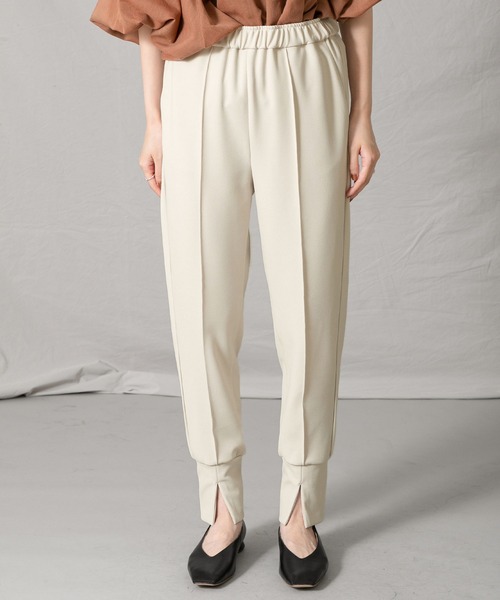 Acuta（アクータ）の「ピンタックジョガーパンツ（その他パンツ・レディース・ブラック/アイボリー・FREE）」の17枚目の写真