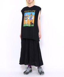 PUNYUS | DOGGYLIFEノースリーブTシャツ(Tシャツ/カットソー)