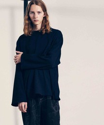 MAISON SPECIAL | 《ユニセックスアイテム》オメガリブプライムオーバーロングスリーブTシャツ【MAISON SPECIAL/メゾンスペシャル】(Tシャツ/カットソー)