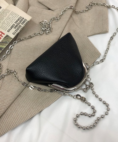 Vipoa（ヴィポア）の「キスロックボールチェーンミニポーチ（ショルダーバッグ・レディース・ブラック・FREE）」の8枚目の写真