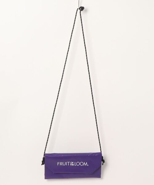 FRUIT OF THE LOOM(フルーツオブザルーム)の「《FRUIT OF THE LOOM》FTL WELDER SACOCHE(ショルダーバッグ・レディース・パープル/イエロー/オレンジ/グリーン/ブラック・FREE)」の4枚目の写真
