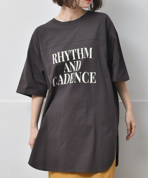 RETRO GIRL(レトロガール)の「ロゴルーズTee(Tシャツ/カットソー・レディース・ホワイト/ナチュラル/チャコールグレー・FREE)」の11枚目の写真