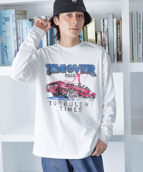 PBLIM（ページボーイリム）の「PAGEBOYLIM/ワイルドカーロンT（Tシャツ/カットソー・レディース・ブラック/パープル/オフホワイト・MEDIUM/LARGE）」の15枚目の写真