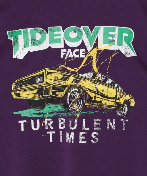 PBLIM（ページボーイリム）の「PAGEBOYLIM/ワイルドカーロンT（Tシャツ/カットソー・レディース・ブラック/パープル/オフホワイト・MEDIUM/LARGE）」の11枚目の写真