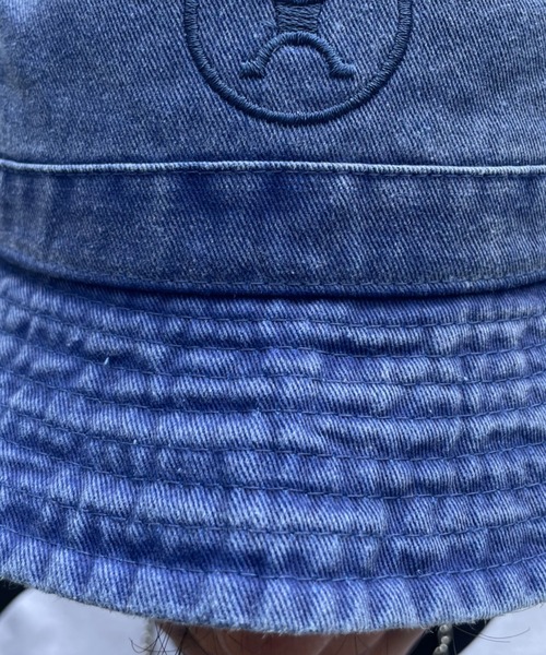 CIAOPANIC(チャオパニック)の「元気くんバケットハット(ハット・メンズ・ブラック/ブルー/オレンジ・ONE SIZE)」の14枚目の写真