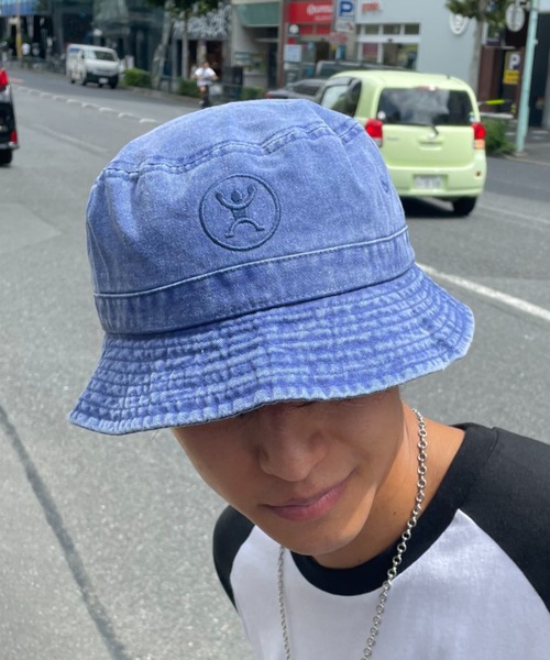 CIAOPANIC(チャオパニック)の「元気くんバケットハット(ハット・メンズ・ブラック/ブルー/オレンジ・ONE SIZE)」の18枚目の写真