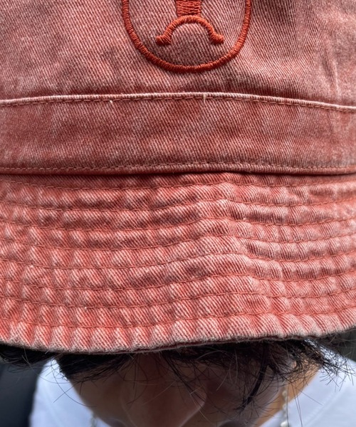 CIAOPANIC(チャオパニック)の「元気くんバケットハット(ハット・メンズ・ブラック/ブルー/オレンジ・ONE SIZE)」の6枚目の写真