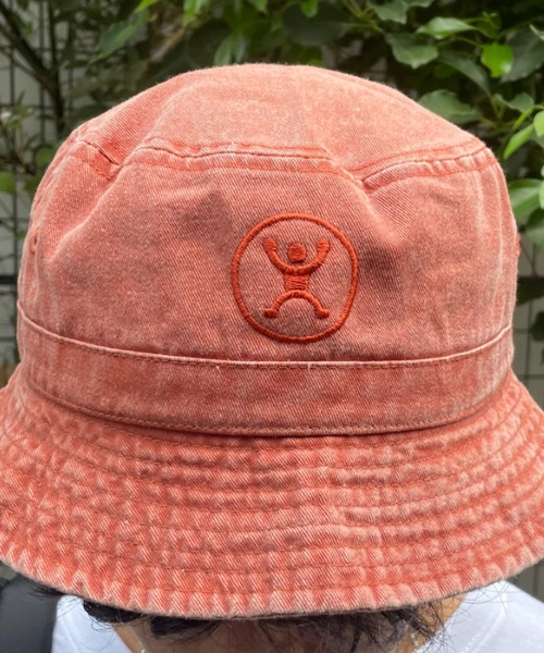 CIAOPANIC(チャオパニック)の「元気くんバケットハット(ハット・メンズ・ブラック/ブルー/オレンジ・ONE SIZE)」の7枚目の写真