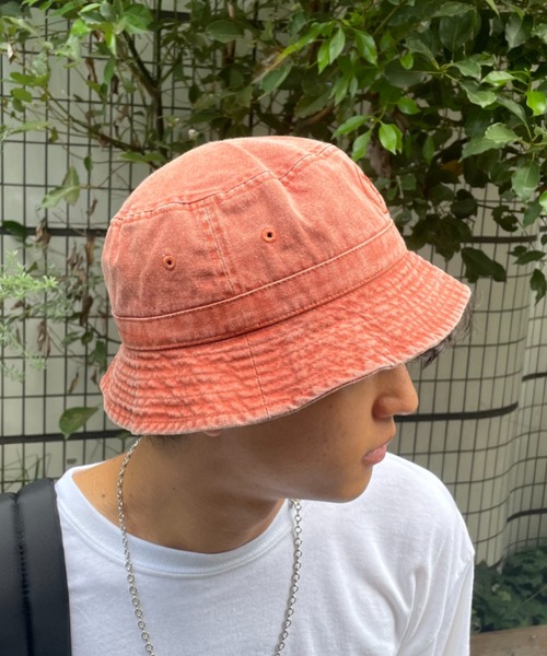 CIAOPANIC(チャオパニック)の「元気くんバケットハット(ハット・メンズ・ブラック/ブルー/オレンジ・ONE SIZE)」の8枚目の写真