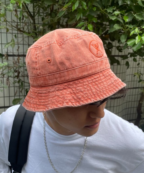 CIAOPANIC(チャオパニック)の「元気くんバケットハット(ハット・メンズ・ブラック/ブルー/オレンジ・ONE SIZE)」の10枚目の写真