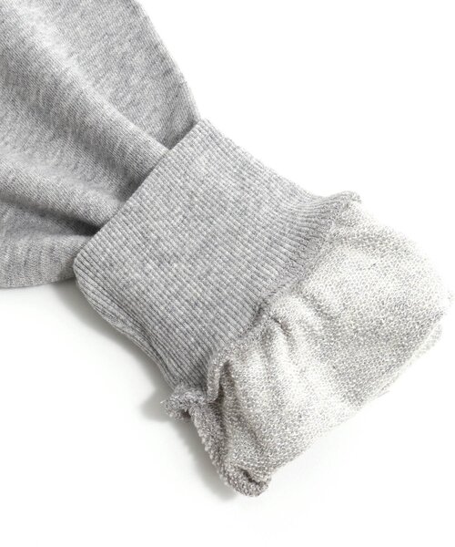 algy（アルジー）の「配色ステッチフードレスパーカー（カーディガン/ボレロ・キッズ・グレー/ラベンダー/ミント/ブラック・SMALL/XX-SMALL/MEDIUM/X-SMALL/XXX-SMALL）」の19枚目の写真