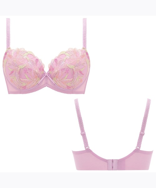 Triumph（トリンプ）の「トリンプストーリー558 ブラジャー(パッドなし)【B,Cカップ】TR558 WHP（ブラジャー・レディース・ブラック/ベージュ/ライラック・C80/C85/C70/B75/C75/B80）」の5枚目の写真