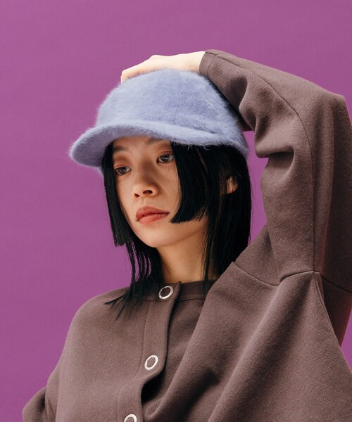 CITEN（シテン）の「＜CITEN＞ シャギー キャップ（キャップ・レディース・ケリー/ライトブルー/ブラック・FREE）」の18枚目の写真