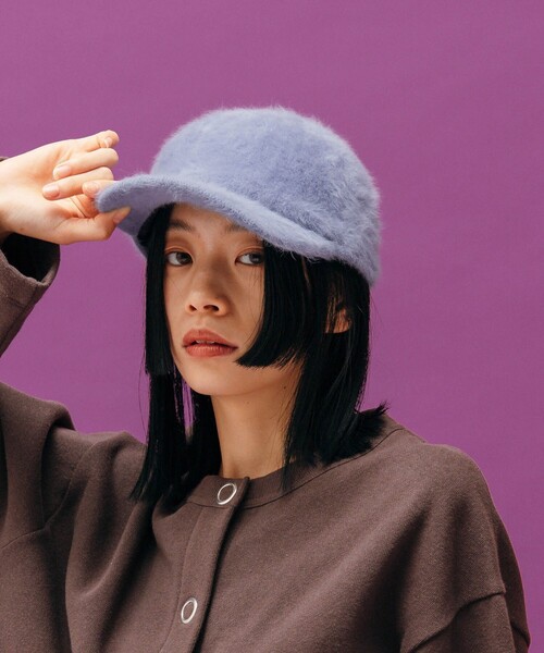 CITEN（シテン）の「＜CITEN＞ シャギー キャップ（キャップ・レディース・ケリー/ライトブルー/ブラック・FREE）」の20枚目の写真