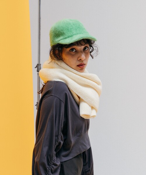 CITEN（シテン）の「＜CITEN＞ シャギー キャップ（キャップ・レディース・ケリー/ライトブルー/ブラック・FREE）」の16枚目の写真