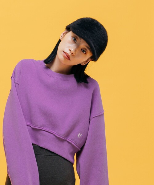 CITEN（シテン）の「＜CITEN＞ シャギー キャップ（キャップ・レディース・ケリー/ライトブルー/ブラック・FREE）」の12枚目の写真