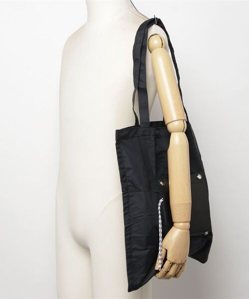 KATSUYUKI KODAMA(カツユキコダマ)の「ECO BAG TOTE(エコバッグ/サブバッグ・メンズ・ネイビー/レッド/ブラック/カーキ・FREE)」の9枚目の写真