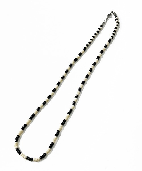DIET BUTCHER(ダイエットブッチャー)の「DIET BUTCHER Beads necklace collaboration with Adder (short)(ネックレス・メンズ・オレンジ/モスグリーン/ホワイト×レッド/ブラック×ホワイト・FREE)」の13枚目の写真