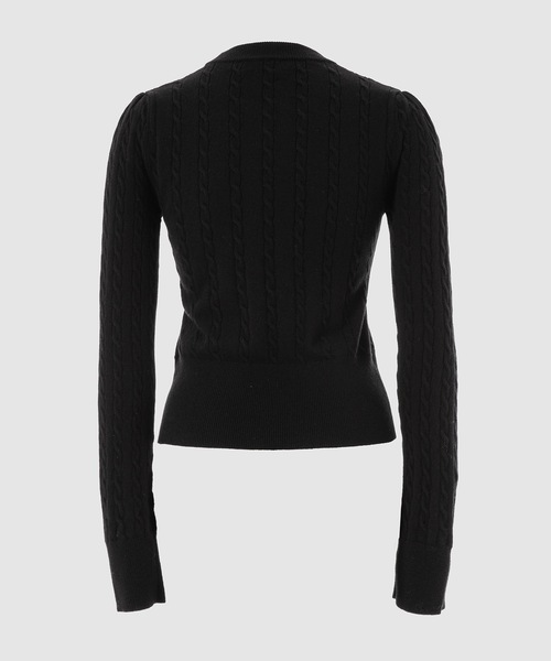 Erdem（アーデム）の「CREW NECK JUMPER（ニット/セーター・レディース・ブラック・XS/S）」の2枚目の写真