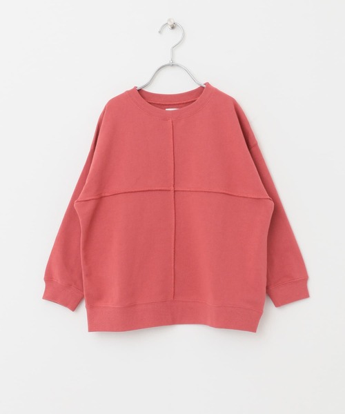 URBAN RESEARCH DOORS(アーバンリサーチドアーズ)の「裏毛切替スウェット(KIDS)(スウェット・キッズ・ピンク/イエロー・120/105/150/135)」の17枚目の写真