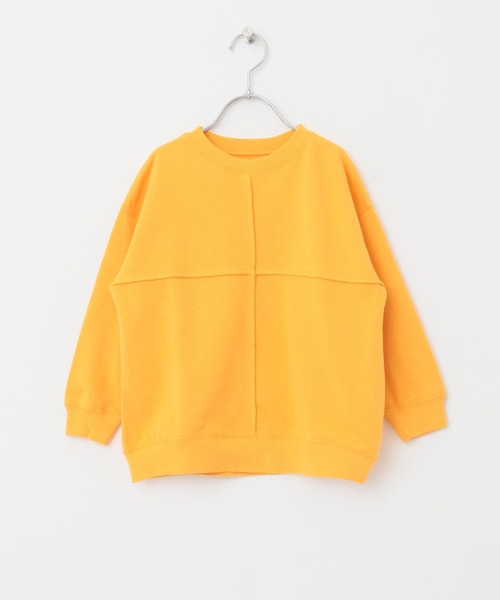 URBAN RESEARCH DOORS(アーバンリサーチドアーズ)の「裏毛切替スウェット(KIDS)(スウェット・キッズ・ピンク/イエロー・120/105/150/135)」の18枚目の写真